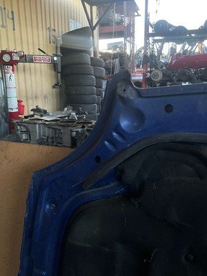 1997-2000 MERCEDES SLK Front Hood Bonnet Panel Blue OEM 1708800128 - Image 13