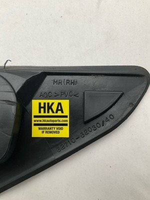 2021-2023 TOYOTA MIRAI Quarter Glass Window Right Rear Passenger OEM 6271062031 - Image 6