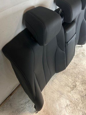 2021-2023 TOYOTA MIRAI Rear Seat Back Rest Cushion ONLY Black Vinyl Grade A OEM - Image 7