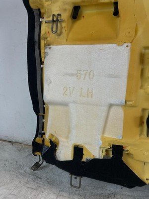 2021-2023 TOYOTA MIRAI Rear Seat Back Rest Cushion ONLY Black Vinyl Grade A OEM - Image 20