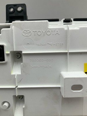 2023 TOYOTA MIRAI Speedometer Cluster OEM 8380062340B Japan Built 28k Miles - Image 6