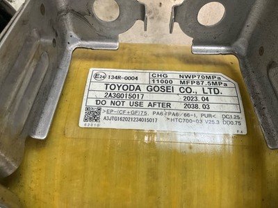 2021-2023 TOYOTA MIRAI Outer #3 Rear Hydrogen Fuel Cell Tank Assembly OEM - Image 7