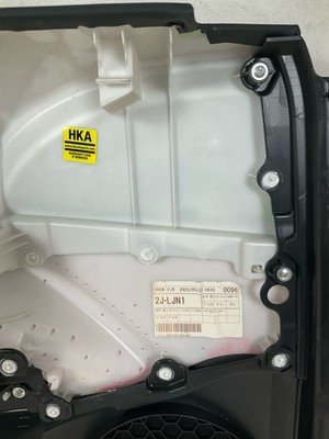 2021-2024 TOYOTA MIRAI Front Door Trim Panel Right Passenger Black OEM - Image 8