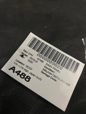 2014-2020 ROGUE EXCEPT SPORT Front Dash Panel Complete OEM 682006FL0A - Image 18