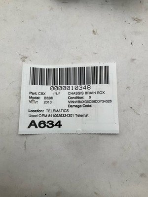 2013 BMW 528i F10 Telematics Control Module OEM 8410929324301 w/ 138k Miles - Image 7