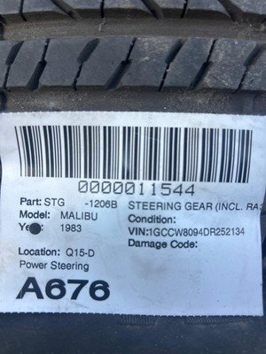 1979-1987 CHEVY MALIBU El Camino Steering Gear Rack n Pinion 2 Door 350 V8 - Image 16