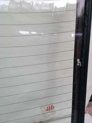 2003-2008 TOYOTA COROLLA Back Glass Window Non Heated OEM 6481102200 - Image 2