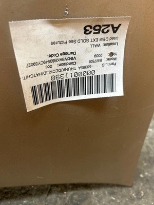 2009-2015 BMW 750Li F02 Trunk Decklid Milano Beige Metallic OEM 41627172332 - Image 19