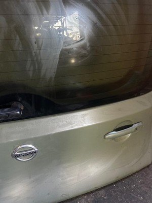 2009-2010 NISSAN CUBE Back Door JAC Moss Green Pearl Metallic OEM KMA0M1FCMA - Image 9