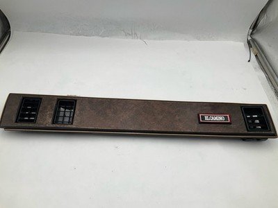 1983 CHEVY El Camino MALIBU Center Dash Trim with Vents Parts ONLY - Image 2
