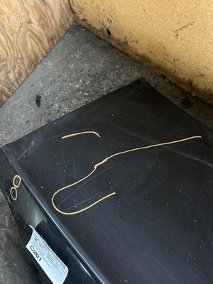 1995-2001 BMW 740i E38 Trunk Decklid Panel Black OEM 416282305620 - Image 3