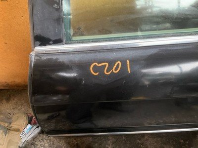 1995-2001 BMW 740i E38 Rear Door Left Driver Sedan Black OEM 41528223886 - Image 3