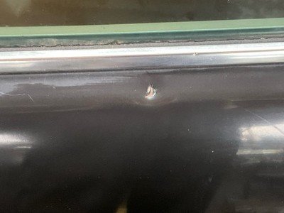 1995-2001 BMW 740i E38 Rear Door Left Driver Sedan Black OEM 41528223886 - Image 4