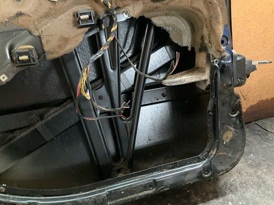 1995-2001 BMW 740i E38 Rear Door Left Driver Sedan Black OEM 41528223886 - Image 12