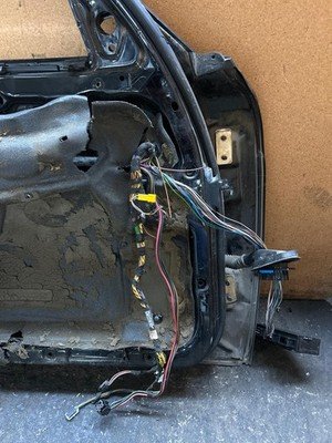 1995-2001 BMW 740i E38 Front Door Left Driver Black OEM 41518215309 - Image 13