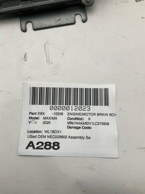 2018-2020 NISSAN MAXIMA Engine Motor Brain Box Control Module 3.5 OEM NEC035602 - Image 8