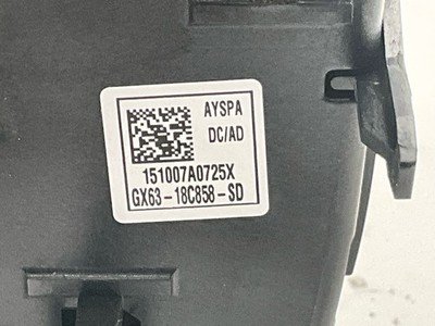 2016-2017 JAGUAR XF Heater AC Control w/ Push Start OEM GX6318C858SD - Image 3