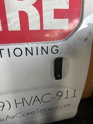 2017-2021 NISSAN NV 200 Rear Door Right Passenger Compact Cargo Powder White OEM - Image 7