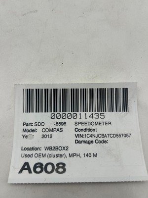 2011-2012 JEEP COMPASS Speedometer Cluster 140 MPH OEM 68080412AA - Image 13