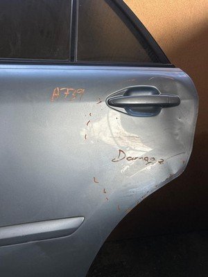 2004-2006 LEXUS RX330 Rear Door Left Driver Breakwater Blue Metallic OEM - Image 10