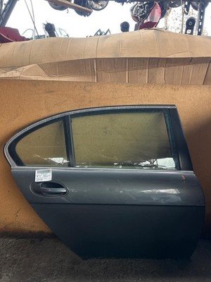 2006 BMW 750Li 745Li E66 Rear Door Right Passenger Charcoal Gray OEM