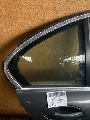 2006 BMW 750Li 745Li E66 Rear Door Right Passenger Charcoal Gray OEM - Image 2