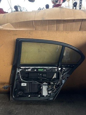 2006 BMW 750Li 745Li E66 Rear Door Right Passenger Charcoal Gray OEM - Image 11