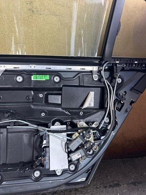 2006 BMW 750Li 745Li E66 Rear Door Right Passenger Charcoal Gray OEM - Image 16