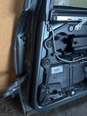 2006 BMW 750Li 745Li E66 Rear Door Right Passenger Charcoal Gray OEM - Image 18