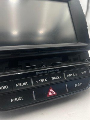 2019 Kia Niro Radio Receiver 7" Touchscreen Display OEM Part ID 9615005310 - Image 5