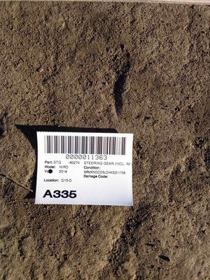 2017-2019 KIA NIRO Steering Gear Rack n Pinion 1.6L FWD 74k Miles OEM 56500G5000 - Image 3