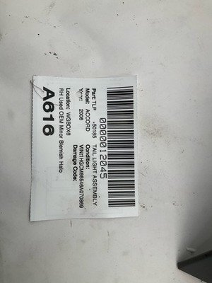 2006-2007 HONDA ACCORD Tail Light Assembly Right Passenger Sedan Halogen OEM - Image 8