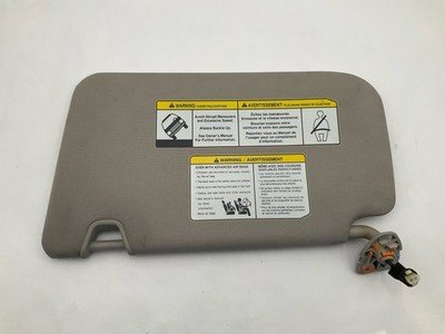 2017 ROGUE EXCEPT SPORT Sun Visor Right Passenger with Mirror & Illumination - Image 3