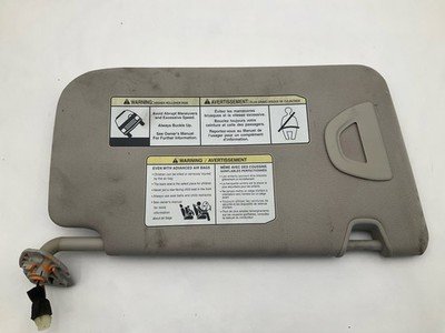 2017 Nissan ROGUE EXCEPT SPORT Sun Visor Left Driver with Mirror & Illumination - Image 3