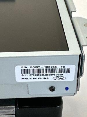 2013-2018 FORD FOCUS Amplifier OEM DM5T14F239AJ Display Screen OEM BM5T18B955FD - Image 3