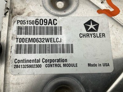 2012 CHRYSLER 300 Engine Motor Brain Box Control Module 3.6L OEM 5150609AC - Image 3