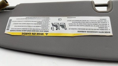 2019 Alfa Romeo GIULIA Sun Visor Sold As Pair Left and Right OEM Dark Grey - Image 12