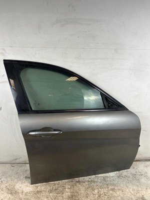 2017-2025 GIULIA Front Door Right Passenger Stromboli Gray Metallic OEM 43k