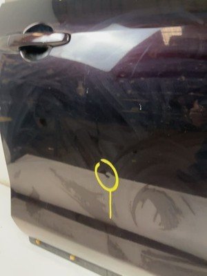 2007-2012 MAZDA CX7 Front Door Right Passenger Deep Cherry Mica OEM EGY15802XT - Image 9