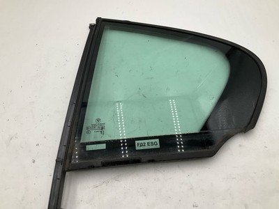 2011-2015 BMW 740Li F02 Quarter Glass Window Left Rear Driver Door Mounted OEM - Image 2