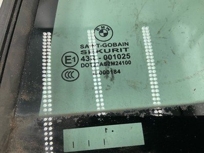 2011-2015 BMW 740Li F02 Quarter Glass Window Left Rear Driver Door Mounted OEM - Image 3