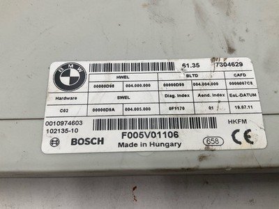 2011-2012 BMW 740Li F01 F02 Power Trunk Lid Liftgate Control Module 61357304629 - Image 2