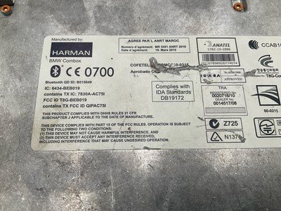 2011-2012 BMW 740Li F01 F02 Harman Bluetooth Telematics OEM 84109257153 - Image 4