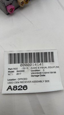 2016-2017 BMW F30 330E Audio Radio Receiver w/ Navi and Bluetooth OE 65128794123 - Image 10