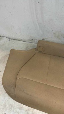 2017-2018 BMW F30 330e Rear Seat Lower Bottom Cushion Tan Leatherette OEM - Image 2