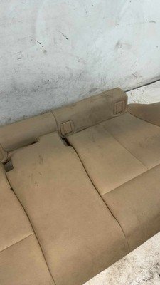 2017-2018 BMW F30 330e Rear Seat Lower Bottom Cushion Tan Leatherette OEM - Image 6