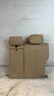 2017 BMW F30 330e Rear Double Seat Backrest with Headrest Only Tan OEM