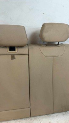 2017 BMW F30 330e Rear Double Seat Backrest with Headrest Only Tan OEM - Image 3
