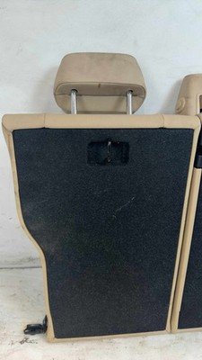 2017 BMW F30 330e Rear Double Seat Backrest with Headrest Only Tan OEM - Image 13
