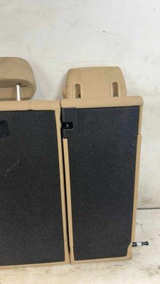2017 BMW F30 330e Rear Double Seat Backrest with Headrest Only Tan OEM - Image 15